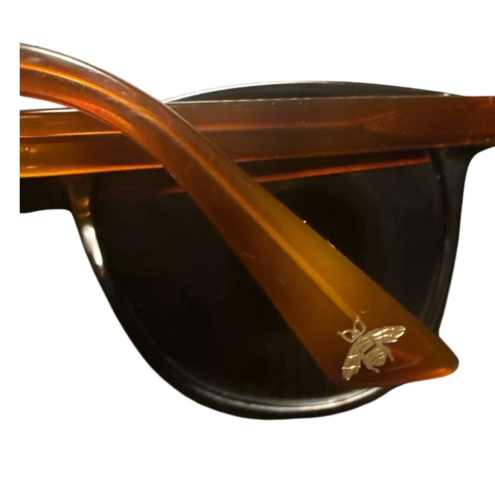 Gucci Tortoiseshell Eyeglass Temple Arm - Amber Brown - Picture 8 of 10